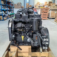 Motor Diésel QSB4.5 para DCEC Cummins, Refrigerado por Agua, 4 Cilindros, 4 Tiempos, 82kw, 104kw, 127kw, 110hp, 140hp, 170hp, 2000rpm