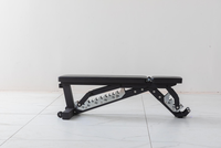 Banc de musculation réglable en acier pour entraînement avec poids libre, équipement de gym, promotion, entraînement de force, matériau métallique
