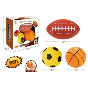 Venta al por mayor personalizado niños silencioso pelota de baloncesto espuma interior 2025 Interior Exterior Mini Baloncesto niños deporte juguete - Product Image 3