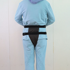 Cinturón de Soporte Escrotal Transpirable para Hombre, Ropa Interior Postoperatoria para Alivio del Edema, Negra, de Spandex/Nylon, con Tira de Soporte Íntimo - Product Image 3