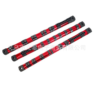 Magnetic Sleeve <b>Storage</b> <b>Rack</b> Aluminum Alloy Red Wall Mounted Organizer For Machine Repair And Office Use - Product Image 3