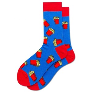 Venta al por mayor divertido Crazy Cheese <span class=keywords><strong>Pizza</strong></span> Snack Food Calcetines Hombres Unisex Novedad Calcetines Divertidos Calcetines de algodón Crew Calcetines - Product Image 4