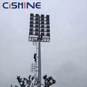 20 मीटर 25 मीटर 30 मीटर 40 मीटर 60 फीट 65फीट 65 फीट 70 फीट 60 फीट 6500फीट 800 फीट 100 फीट ऊंचाई वाले कोर्ट हाई मस्ट पोल ने बाढ़ की रोशनी को बढ़ा दिया - Product Image 2