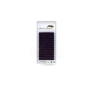 <span class=keywords><strong>0</strong></span>,05 negro mate de Cachemira de visón cliente etiqueta privada a granel individual extensiones de pestañas profesional pestañas - Product Image 3