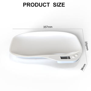 J & R 새로운 전자 33lb/15kg 1g 강아지 토끼 새끼 고양이 체중 감량을위한 휴대용 정밀 디지털 애완 동물 체중계 - Product Image 3