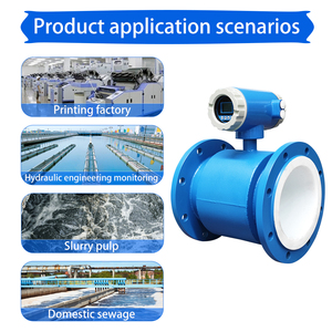 Hua guize đường ống lưu lượng kế điện từ axit kiềm chống ăn mòn chống tắc nghẽn nước thải lưu lượng kế - Product Image 4