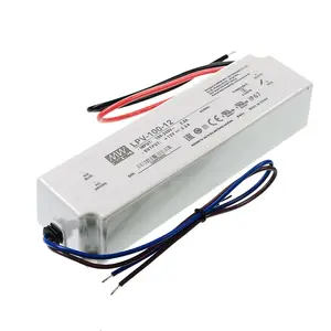 Meanwell sabit voltaj modu LPV-100-5 5VDC 60W 12A IP67 led güç kaynağı