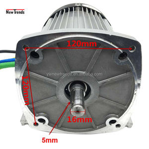 Motor sin escobillas CC de alta velocidad para motocicleta eléctrica, máquina de entretenimiento, 2200W, 60V, 72V - Product Image 5