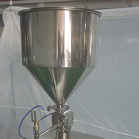 Machine de remplissage verticale semi-automatique à piston de haute qualité pour pâtes, onguents, lotions, shampoings, gels douche et détergents