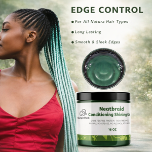 Gel Fijador para Peinados con Trenzas Loc Twist n Control, Fijación Fuerte, Orgánico, a Base de Hierbas, Sin Alcohol, Unisex, para Todo Tipo de Cabello - Product Image 6