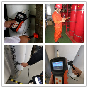 Indicador de Nivel de Líquido Ultrasónico Portátil para Cilindros de <span class=keywords><strong>Gas</strong></span> Licuado CO2 FM200 Novec 1230 - Product Image 3