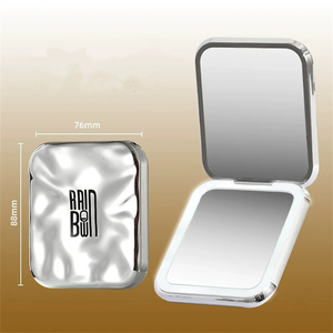 Led trang điểm ký túc xá sinh viên với đèn gấp gương cầm tay nữ du lịch xách tay gương mỹ phẩm - Product Image 2