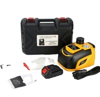 Cric hydraulique électrique au lithium 18 V de 5 tonnes, outil de levage portable d'urgence pour la route avec lumière LED pour SUV et camion