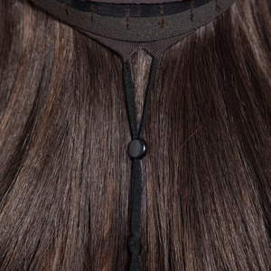 Peluca sintética de encaje frontal HD 6x4 con ondas en capas y cabello pre-arrancado, nueva gorra transpirable, fibra sintética resistente al fuego y a altas temperaturas. - Product Image 6