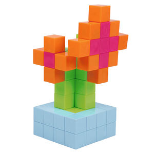 Câu đố sáng tạo Montessori khối xây dựng từ tính 3D <span class=keywords><strong>Fidget</strong></span> <span class=keywords><strong>Cube</strong></span> cho trẻ em - Product Image 5