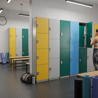 Solution Complète Usine : Casier Intelligent HPL Personnalisé et Sécurisé pour Écoles, Gymnases, Vestiaires et Piscines – Ventes Flash