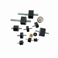 Supports en caoutchouc M4 X 10-M16 X 44 mm, coussinets anti-vibrations en caoutchouc/coussinets amortisseurs en caoutchouc pour groupes électrogènes