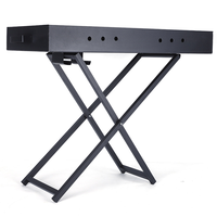 Barbecue rectangulaire de type X en gros, barbecue pliable d'extérieur, barbecue portable, barbecue vertical au charbon de bois