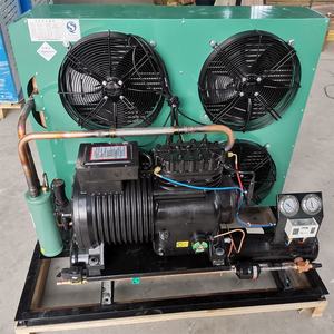 Стабильный энергосберегающий поршневой компрессор 380 В, конденсационный блок R410A, автоматический шестеренный насос, 5 л.с., 8 л.с., 10 л.с., 15 л.с., плоская пластина - Product Image 3