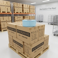 Rouleau de Stérilisation Plat en Film Composé CPP/PET pour Consommables Médicaux et Dispositifs Dentaires – Vente en Gros