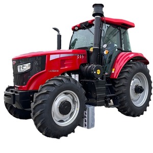 รถแทรกเตอร์ดงฟางหง LX2004-M ขับเคลื่อน 4 ล้อ สีแดง ระบบเกียร์ - Product Image 1