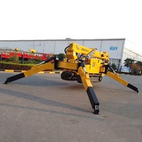 Grue d'araignée télescopique électrique extérieure d'intérieur de ZQS125 5.5ton