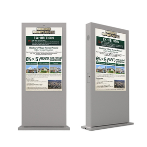 Treo Tường Hiển Thị Kỹ Thuật Số Biển Kiosk Vé Dispenser Hệ Thống Đỗ Xe Ngoài Trời Lcd Quảng Cáo Totems Và Màn Hình - Product Image 1