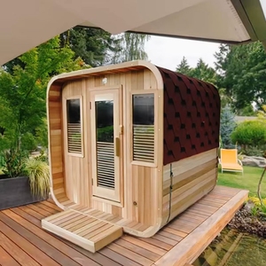 Sauna de Exterior de Lujo para 4-6 Personas, Sauna Seca para Bienestar - Product Image 1