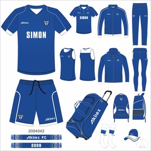 Akilex grosir menyesuaikan pakaian olahraga Kit sepak bola Tracksuit penuh sublimasi Set Cut & menjahit Digital percetakan Kit sepak bola - Product Image 2