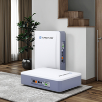 Stock UE 51.2V 200Ah 10kWh Batterie au lithium divisée IP65 Can Systèmes d'énergie solaire domestiques muraux Lifepo4 pour l'Ukraine