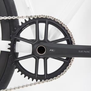 Bicicleta <span class=keywords><strong>de</strong></span> Carretera Rígida <span class=keywords><strong>de</strong></span> Aleación <span class=keywords><strong>de</strong></span> Aluminio, 13 Velocidades, Ligera, para Carreras y Ciudad, Pedal Ordinario, Fibra <span class=keywords><strong>de</strong></span> Carbono - Product Image 3