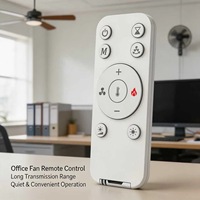 Control Remoto Universal Inalámbrico JCXK de 11 Teclas para Ventilador Inteligente, Control Remoto ABS OEM ODM Personalizado
