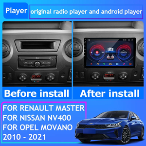 <span class=keywords><strong>Autoradio</strong></span> multimédia Android <span class=keywords><strong>2</strong></span> Din <span class=keywords><strong>pour</strong></span> Nissan NV400 Opel Movano <span class=keywords><strong>Renault</strong></span> <span class=keywords><strong>Master</strong></span> III avec Car Play GPS - Product Image 2