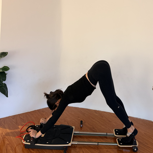 Máquina de <span class=keywords><strong>Pilates</strong></span> Reformer Portátil y Plegable para el Hogar, Cama Pequeña para Ejercicios de Cintura y <span class=keywords><strong>Abdomen</strong></span>, Venta al por Mayor de Artículos de Fitness - Product Image 3