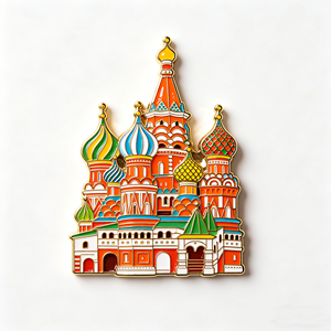 Custom Zinc Alloy Metal Promotion Fridge Magnet City Landmark Enamel 3d Refrigerator Magnet Travel Souvenir Home Decor Gift - Product Image 3