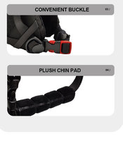 Yoloon Dual Sport CE EN1077 Casque de ski Casques de sport de sécurité respirants pour hommes et femmes d'hiver pour le ski et le snowboard