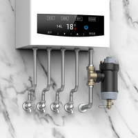 530ml Self-Cleaning Magnetic Boiler Filter Separator with Brushes