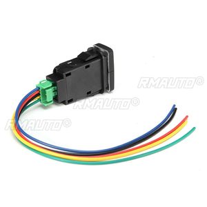 <b>12V</b> Car Dual LED <b>Light</b> Bar Rear Spot <b>Light</b> On-Off Push <b>Switch</b> Button <b>Light</b> Button for Toyota Landcruiser Prado Hilux Reiz - Product Image 4
