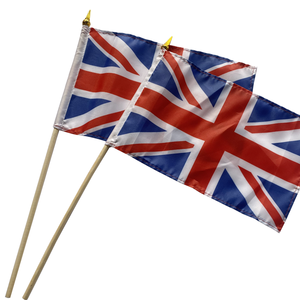 Bandera Personalizada de Irán Histórico con Corona de León, Bandera de Persia de la Revolución Post-constitucional con Asta - Product Image 3