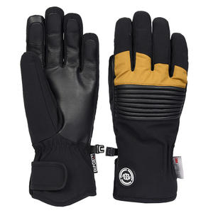 Guantes de cuero cálidos Pantalla táctil Guantes de esquí de cuero real Guante de nieve personalizado a prueba de agua - Product Image 1