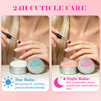 Kits de soin des cuticules avec baumes jour et nuit : non gras, réparation intensive, protection 24h |   Fournisseur OEM ODM