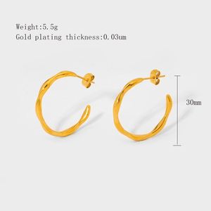 Boucles d'oreilles tendance transfrontalières multi-usages, prix B2B compétitif, certifiées RoHS, en acier léger - Product Image 3