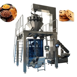 Vertical Automatic Bag Filling Packing Packaging Machine for Coffee Popcorn Corn Kernel Snack Food Factory Price - Product Image 1