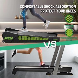 <span class=keywords><strong>Caminadora</strong></span> Eléctrica Portátil Multifuncional SHULI para Interiores, Motor de 2.5HP, Inclinación del 5%, Pantalla LED, Monitoreo por Aplicación, Capacidad de 300 Libras, Acero - Product Image 5