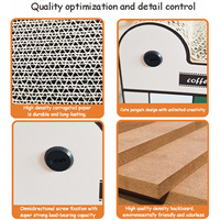 Griffoir triangulaire créatif en forme de fromage pour chat, lit pour chat en carton durable, jouet pour chat toutes saisons avec renforts à vis
