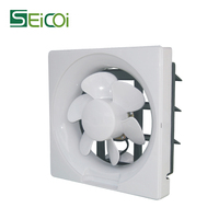 Ventilador de Extracción Axial Multifunción Eléctrico SEICOI, Montado en Pared, con Sensor/Control por Aplicación, Rodamiento de Bolas, 28W, 7 Aspas Giratorias, 5 Años de Garantía