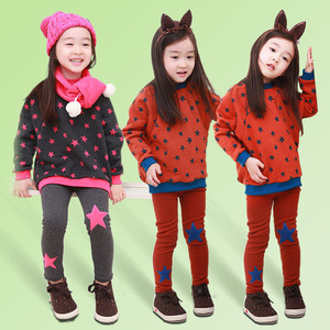 All'ingrosso 2017 ragazza <span class=keywords><strong>Leggings</strong></span> felpa nuovo prodotto abbigliamento per bambini set - Product Image 1