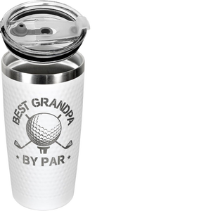 Borraccia Termica da Viaggio in Acciaio Inossidabile a Doppia Parete con Stampa Mazze da Golf, Personalizzabile, Regalo per Campeggio, con Informazioni Nutrizionali per Golfisti - Product Image 4