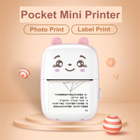 Mini imprimante thermique portable de poche pour étiquettes, photos, imprimante sans fil, Impresora Portatil Con Blue Tooth Imprimante