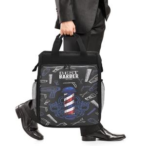 Custom Large-capacity <b>Hairdresser</b> Tool Backpack Zipper Closure Electric Clippers Hair Dryer Storage Barber <b>Bag</b> Foreign - Product Image 1
